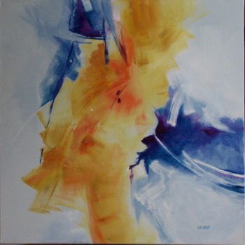 Painting titled "... le Rêve de l'Ir…" by Anne-Frédérique Ferret, Original Artwork, Other