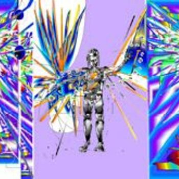 Digitale Kunst mit dem Titel "ICARIOUS  DREAM'S" von Ffmendoza, Original-Kunstwerk