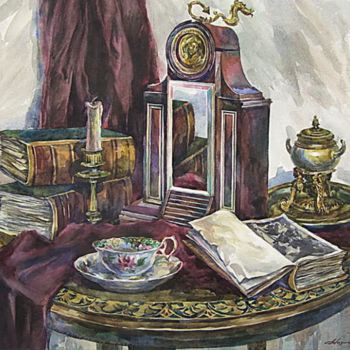 「Старинные вещи」というタイトルの絵画 Андрей Мазинによって, オリジナルのアートワーク