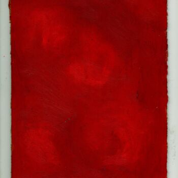 Pintura intitulada "Vermelho" por Afonso Costa, Obras de arte originais, Óleo