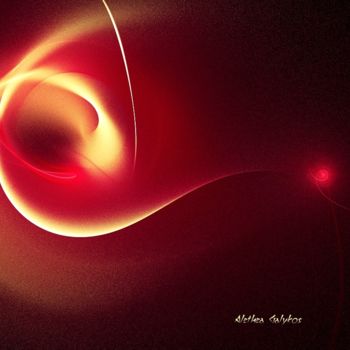 Grafika cyfrowa / sztuka generowana cyfrowo zatytułowany „joyful galaxy2” autorstwa Alethea Galykos, Oryginalna praca, 2D pr…