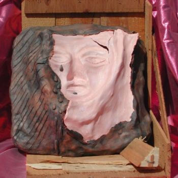 Sculpture intitulée "La femme éclatée" par Anne Garnier, Œuvre d'art originale