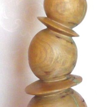 Sculpture titled "Equilibre" by Anne Garnier, Original Artwork