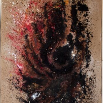 Картина под названием "La Danza" - Agata Sand, Подлинное произведение искусства, Песок Установлен на картон