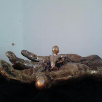 Sculpture intitulée "le destin" par Agbée, Œuvre d'art originale, Bronze