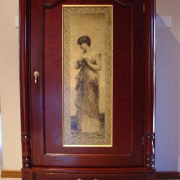 Σχέδιο με τίτλο "Cabinet with aged a…" από Aged Artwork, Αυθεντικά έργα τέχνης