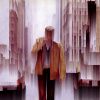 Grafika cyfrowa / sztuka generowana cyfrowo zatytułowany „Rain Main” autorstwa Agent X, Oryginalna praca, Malarstwo cyfrowe