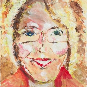 Painting titled "Helen Portrait" by Terri, Original Artwork, Oil