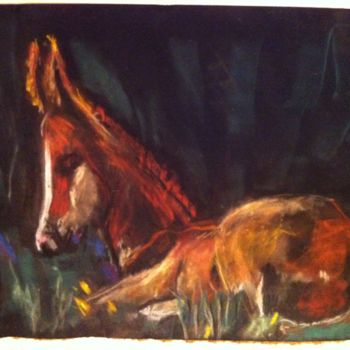 图画 标题为“horse” 由Terri, 原创艺术品, 其他