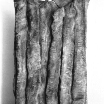 Sculpture titled "Force tellurique" by Agma, Original Artwork