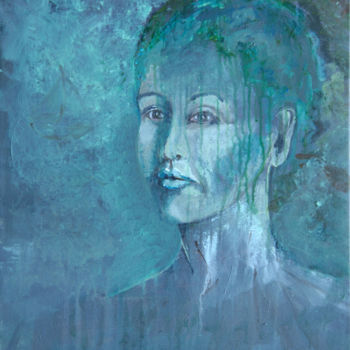 Malerei mit dem Titel "sombritude" von Agnes Rolin, Original-Kunstwerk, Acryl