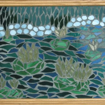 Γλυπτική με τίτλο "Water lilies" από Agnes Balint, Αυθεντικά έργα τέχνης