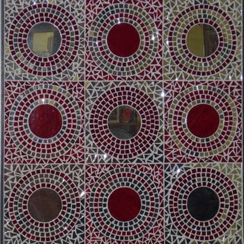 Скульптура под названием "Circles and squares" - Agnes Balint, Подлинное произведение искусства