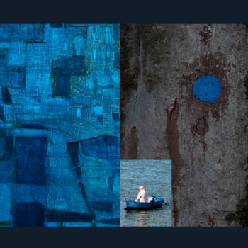Photographie intitulée "Terre-mer-Matière 6" par Agnès Bichat, Œuvre d'art originale, Photographie non manipulée