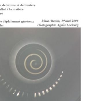 Fotografia zatytułowany „Spirale” autorstwa Agnès Leclercq, Oryginalna praca
