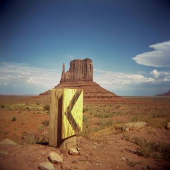 Fotografia intitulada "Monument Valley" por Agnès M, Obras de arte originais