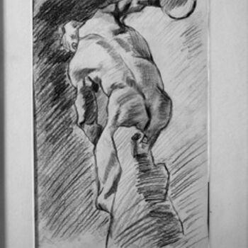 Drawing titled "d'après Vincent Van…" by Agnès M, Original Artwork, Other