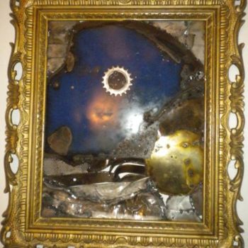 Escultura intitulada "Ciel bleu" por Agostinho Dacunha, Obras de arte originais, Aço inoxidável
