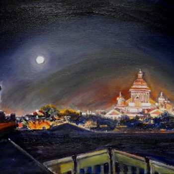 Malarstwo zatytułowany „Санкт-Петербург” autorstwa Андрей Гудков, Oryginalna praca, Olej