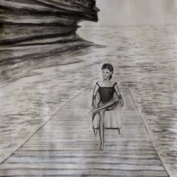 Рисунок под названием "На море" - Андрей Гудков, Подлинное произведение искусства, Пастель