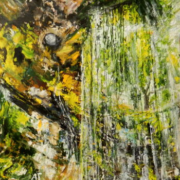 Картина под названием "Душ" - Андрей Гудков, Подлинное произведение искусства, Масло