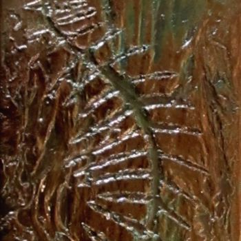 Painting titled "oilsnake" by A Guerard, Original Artwork, Acrylic