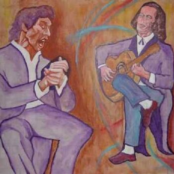 "Festival Flamenco -…" başlıklı Tablo Antonio Guijarro-Morales tarafından, Orijinal sanat