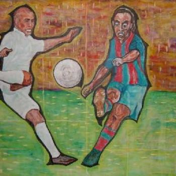 "Fútbol Antología -…" başlıklı Tablo Antonio Guijarro-Morales tarafından, Orijinal sanat