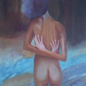 Pintura titulada "abrazame.jpg" por Agustin, Obra de arte original, Oleo