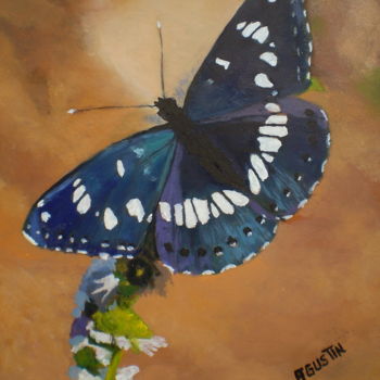 Pintura titulada "serie-mariposa-a7.j…" por Agustin, Obra de arte original, Oleo