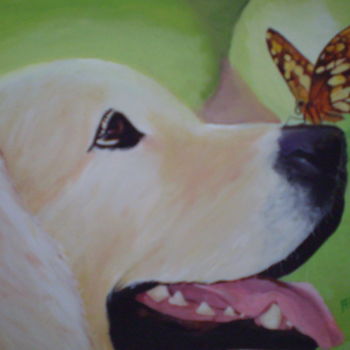 Peinture intitulée "serie-mariposa-a29.…" par Agustin, Œuvre d'art originale, Huile