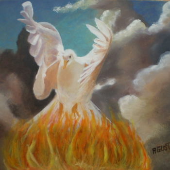 Painting titled "purificacion.jpg" by Agustin, Original Artwork, Oil