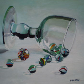 Pintura titulada "copa-de-canicas.jpg" por Agustin, Obra de arte original, Oleo