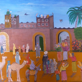 Painting titled "p1020927.jpg" by Ahmed Fertat, Original Artwork, Oil