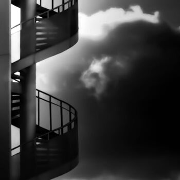 Photographie intitulée "stairs to haven" par Ahmet Reha Demir, Œuvre d'art originale, Photographie non manipulée