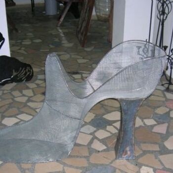 "metal ayakkabı" başlıklı Heykel Ahmetart tarafından, Orijinal sanat