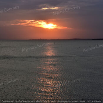 Fotografie getiteld "Sunset3" door Ailen Tarlev, Origineel Kunstwerk, Digitale fotografie