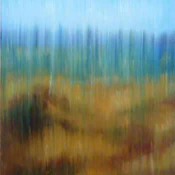 绘画 标题为“Landschaft blurred,…” 由Aimee-Josephine, 原创艺术品, 油