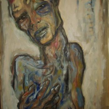 Painting titled "Declaration" by Aina Ciceniene, Original Artwork, Oil