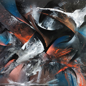 Pintura intitulada "" Hors série " - Ai…" por Airgone, Obras de arte originais, Tinta spray