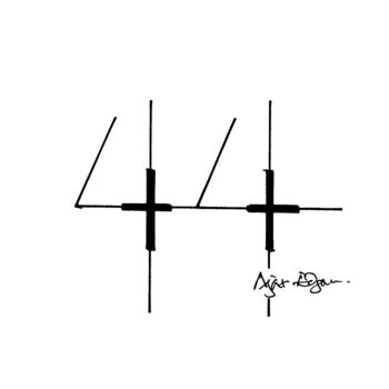 「“44” Tattoo Design/…」というタイトルの描画 Ajax Edgarによって, オリジナルのアートワーク