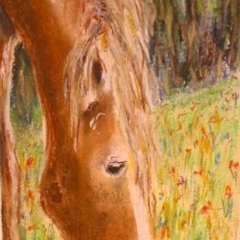Peinture intitulée "Prairie" par Sardella Jean-Yves (A-Jys), Œuvre d'art originale