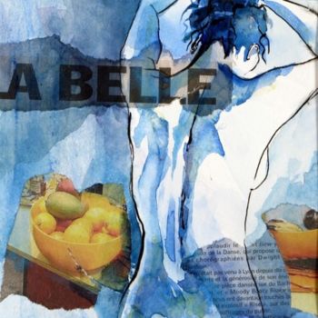 Peinture intitulée "Belle" par Annick Claude, Œuvre d'art originale