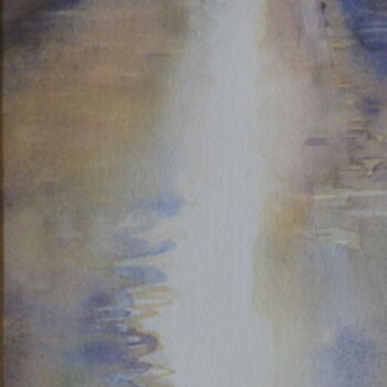 Картина под названием "Venise, canal II" - Annick Claude, Подлинное произведение искусства