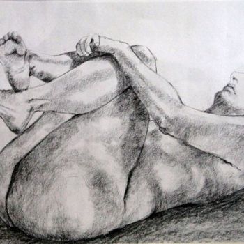 Drawing titled "Florence" by Annick Claude, Original Artwork