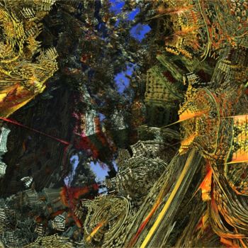 Arts numériques intitulée "underthemachines-ve…" par Akozoom Fruids&Univerds, Œuvre d'art originale, Peinture numérique