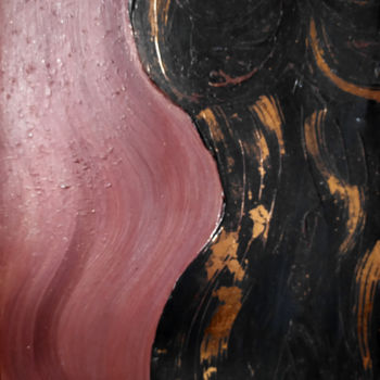 Картина под названием "Силуэт" - A.L.A, Подлинное произведение искусства, Акрил Установлен на Деревянная рама для носилок