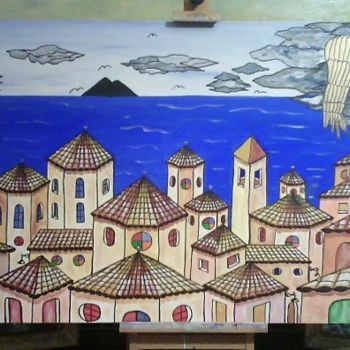 Pittura intitolato "img-20160916-141137…" da Mateci-Antonio Lucio Rudy Lacquaniti, Opera d'arte originale, Acrilico