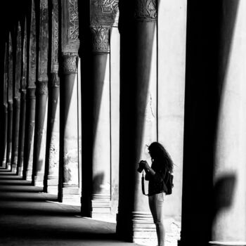 Photography titled "Pillars" by Aladin Abdel Naby, Original Artwork, Digital Photography