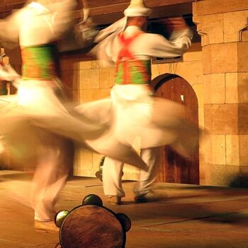 Fotografia intitolato "Sufi Dance" da Aladin Abdel Naby, Opera d'arte originale, Fotografia digitale